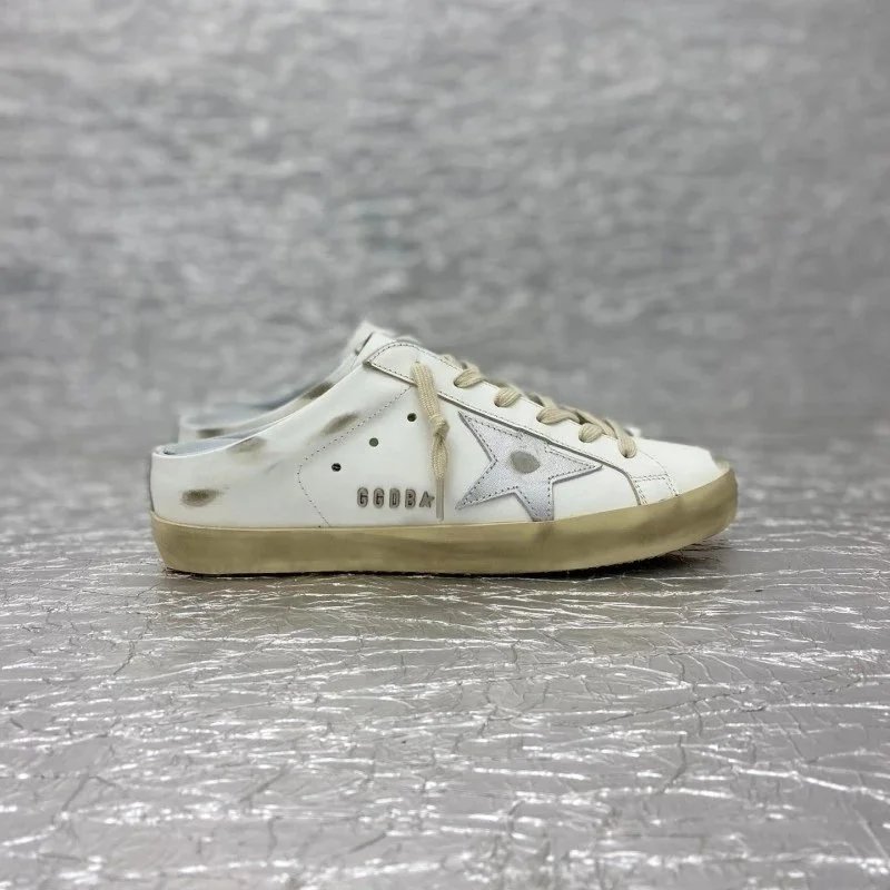 Golden Goose Sneakers Sabot backless with star appliqué — 10 [Custom color scheme!] No returns or exchanges for non-quality issues!