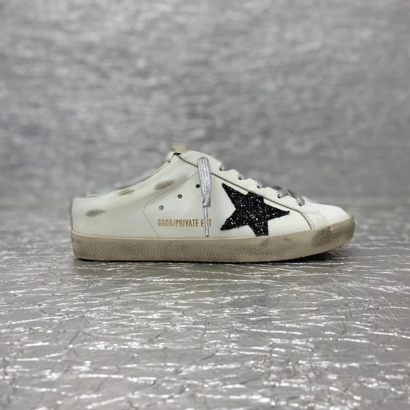 Golden Goose Sneakers Sabot backless with star appliqué — 12 [Custom color scheme! No returns or exchanges for non-quality issues!
