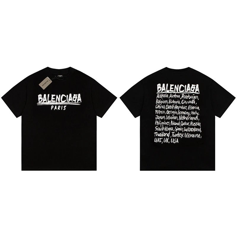 Spring Summer New Pure Cotton Short Sleeve Casual Versatile Unisex Tee