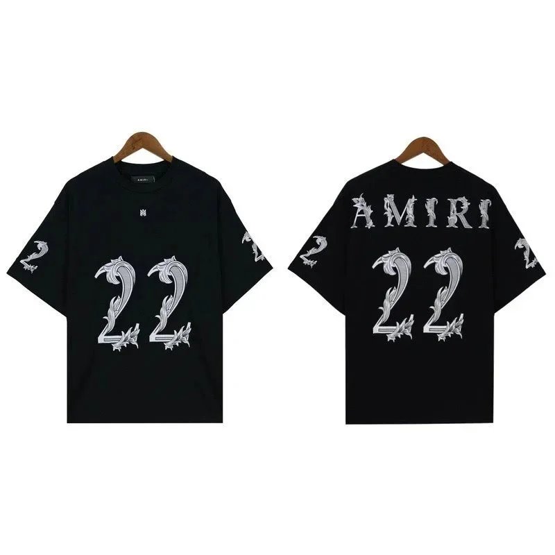 Amiri Palm Springs Graphic Print Black T-Shirt - 15