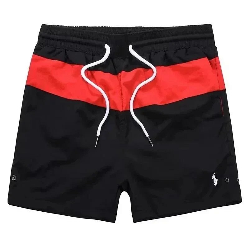 Polo Ralph Lauren Colorblock Swim Trunks Black / White Shorts Swimwear product detail 19 in Litbuy spreadsheet finds