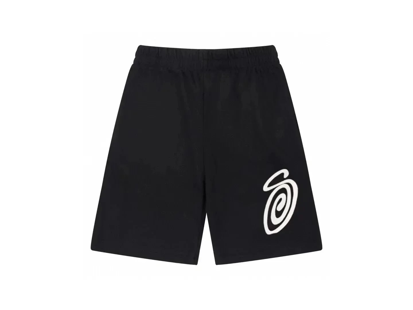 Corteiz Spiral Logo Black Shorts - 12