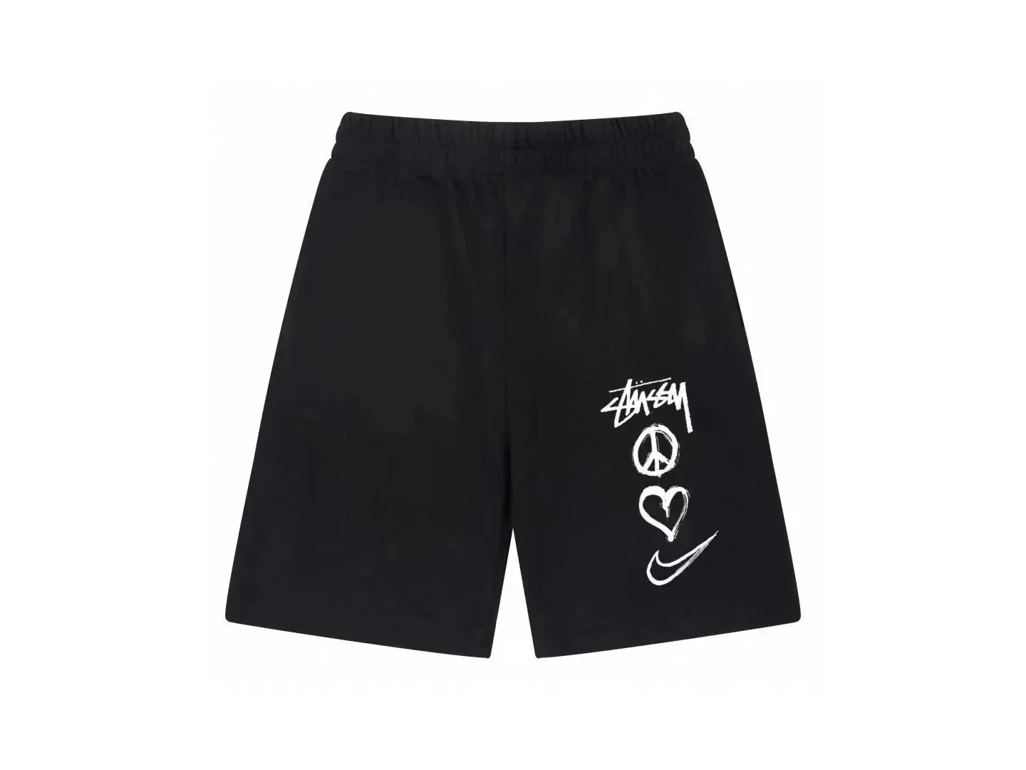 Corteiz Spiral Logo Black Shorts - 14