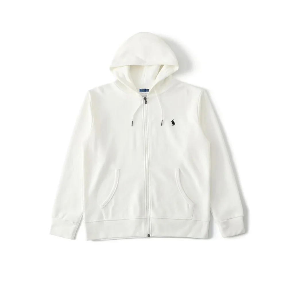 Ralph Lauren Full-Zip Hoodie with Pony Logo