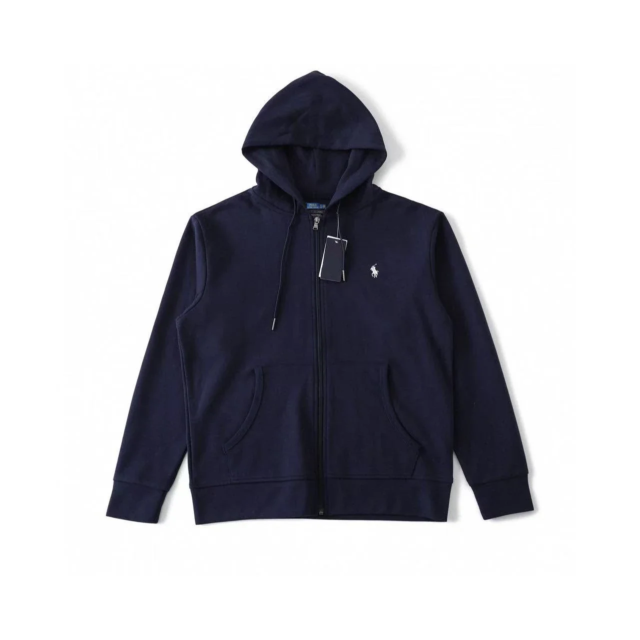 Ralph Lauren Full-Zip Hoodie with Pony Logo - rep bluzy z kapturem
