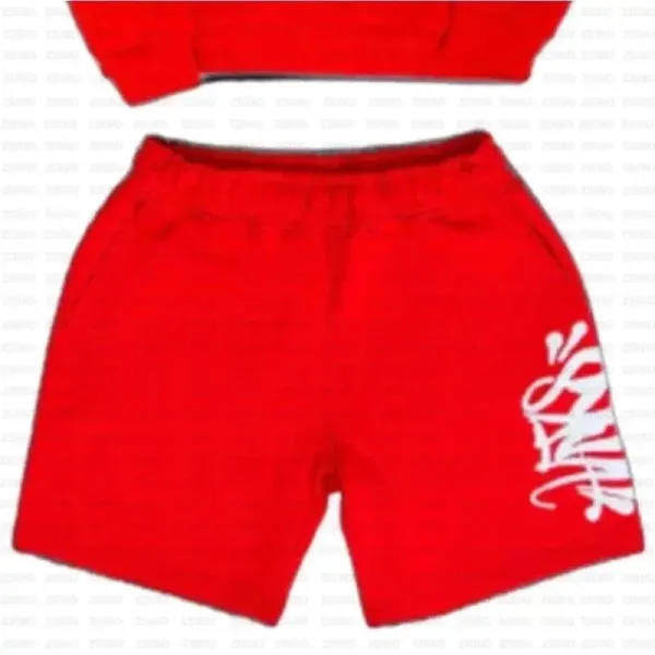 Design Red Graphic Shorts Set - 1
