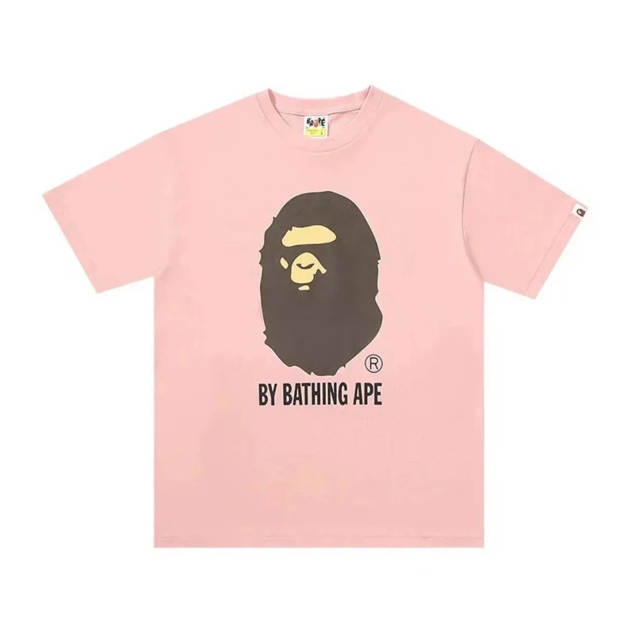 Bathing Ape Bathing Ape Pink BAPE Head T-Shirt Pink