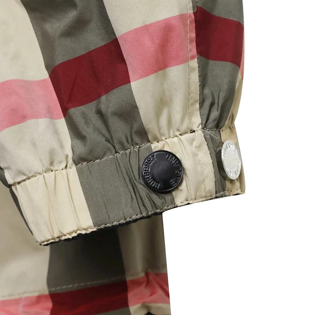 Burberry Jackets Reversible Hooded Zip Jacket with Check Side product detail image 15
