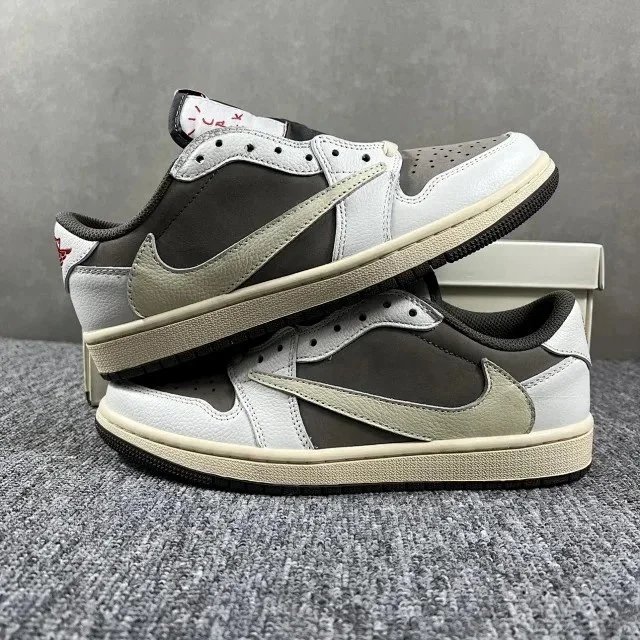 Nike Dunk Low Burgundy and White Sneakers - 69