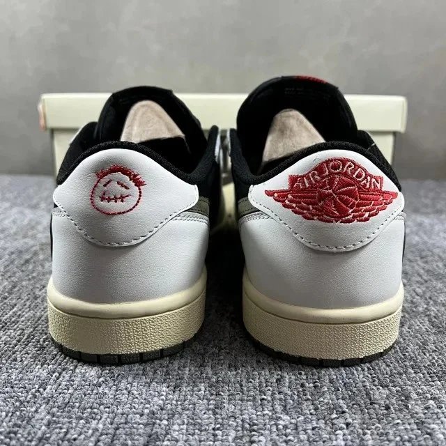 Nike Dunk Low Burgundy and White Sneakers - 59