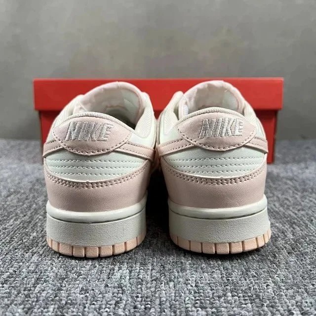 Nike Dunk Low Burgundy and White Sneakers - 101