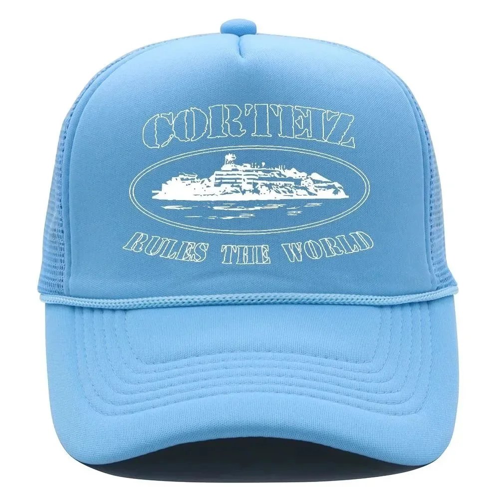 Corteiz Rules The World Graphic Trucker Hat