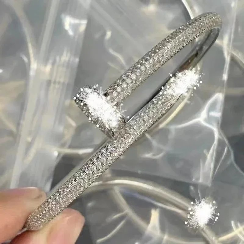 White gold with full diamonds