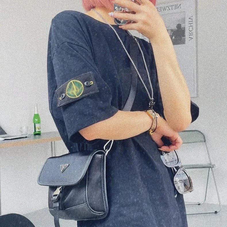 Stone Island White T-Shirt with Compass Patch - 34