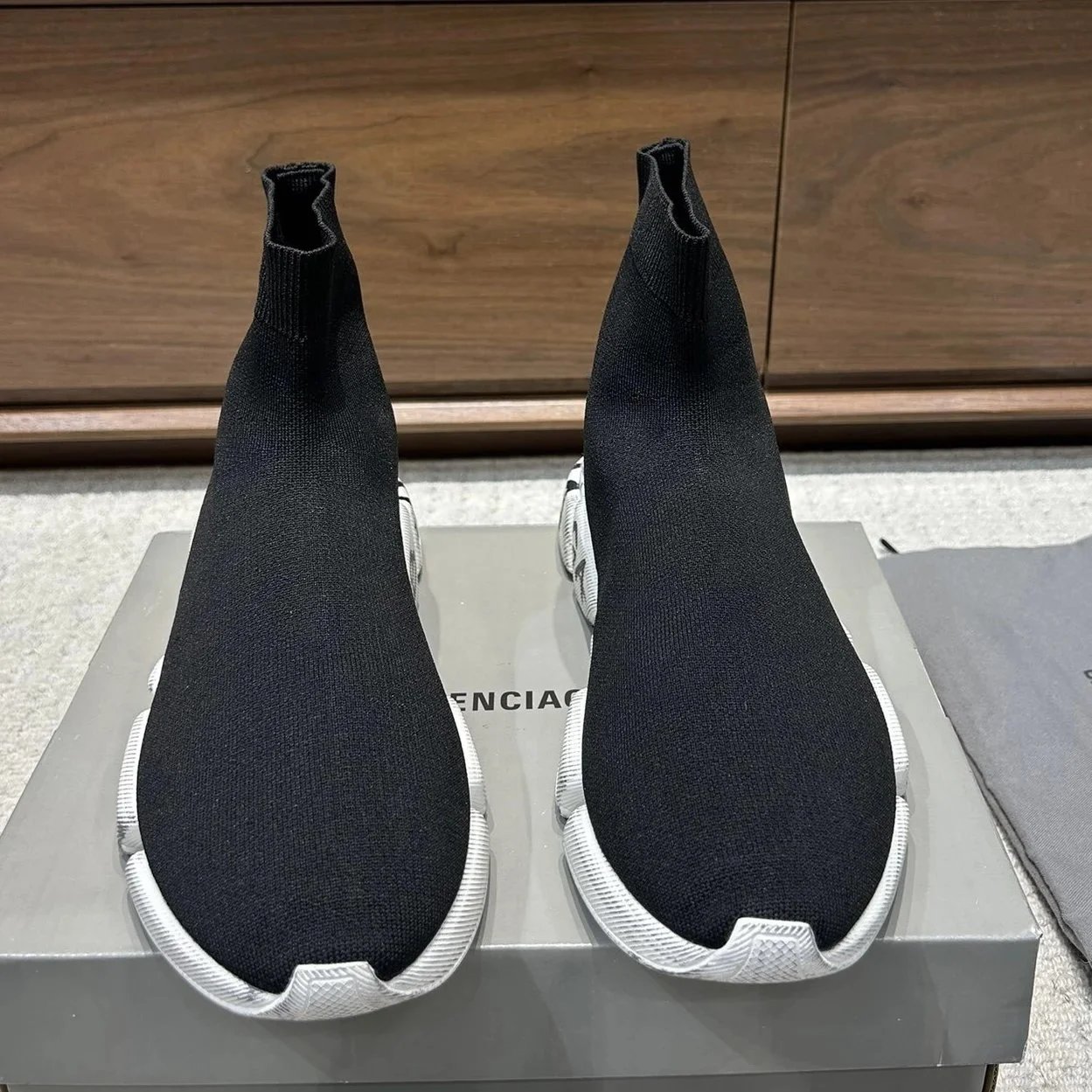 Balenciaga Speed Trainer Knit Sock Sneakers