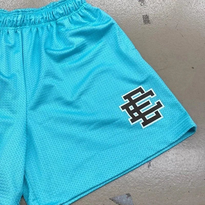 GRA Interlocking Logo Embroidered Black Shorts - 60
