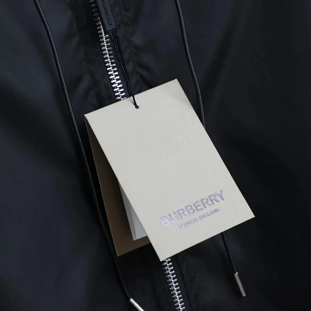 Burberry Jackets Reversible Hooded Zip Jacket with Check Side product detail image 13