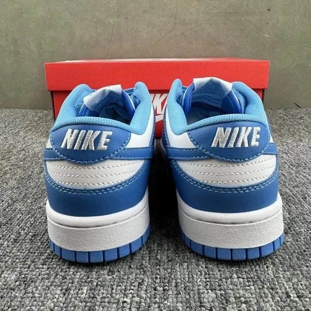Nike Dunk Low Burgundy and White Sneakers - 17