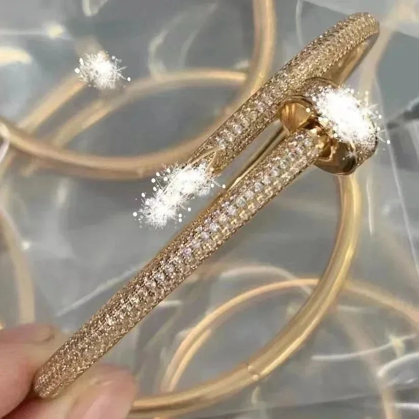 Pink gold with full diamonds