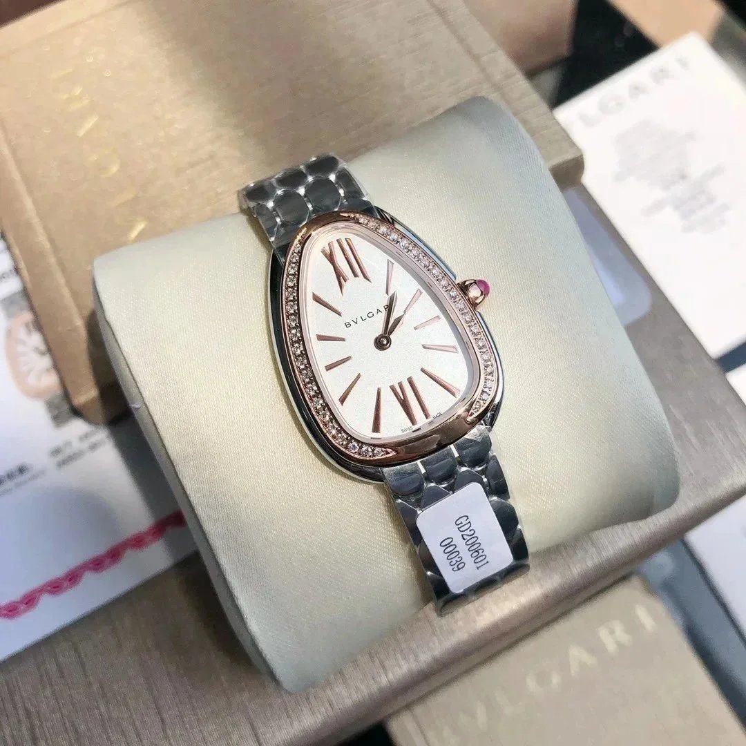 Bvlgari Serpenti White Gold Diamond Watch