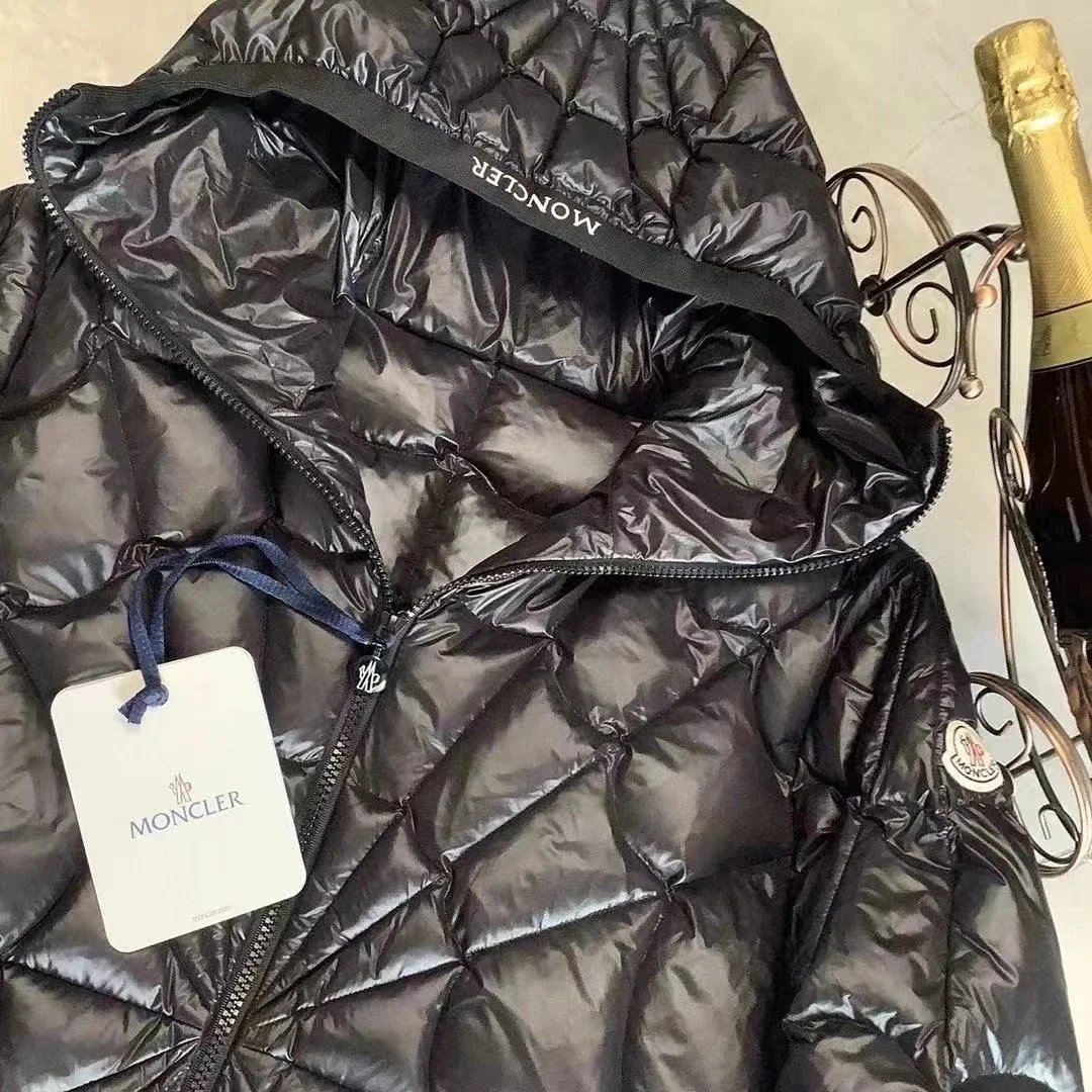 Moncler Moncler Genius Silver Metallic Puffer Vest with Fur Trim - 11
