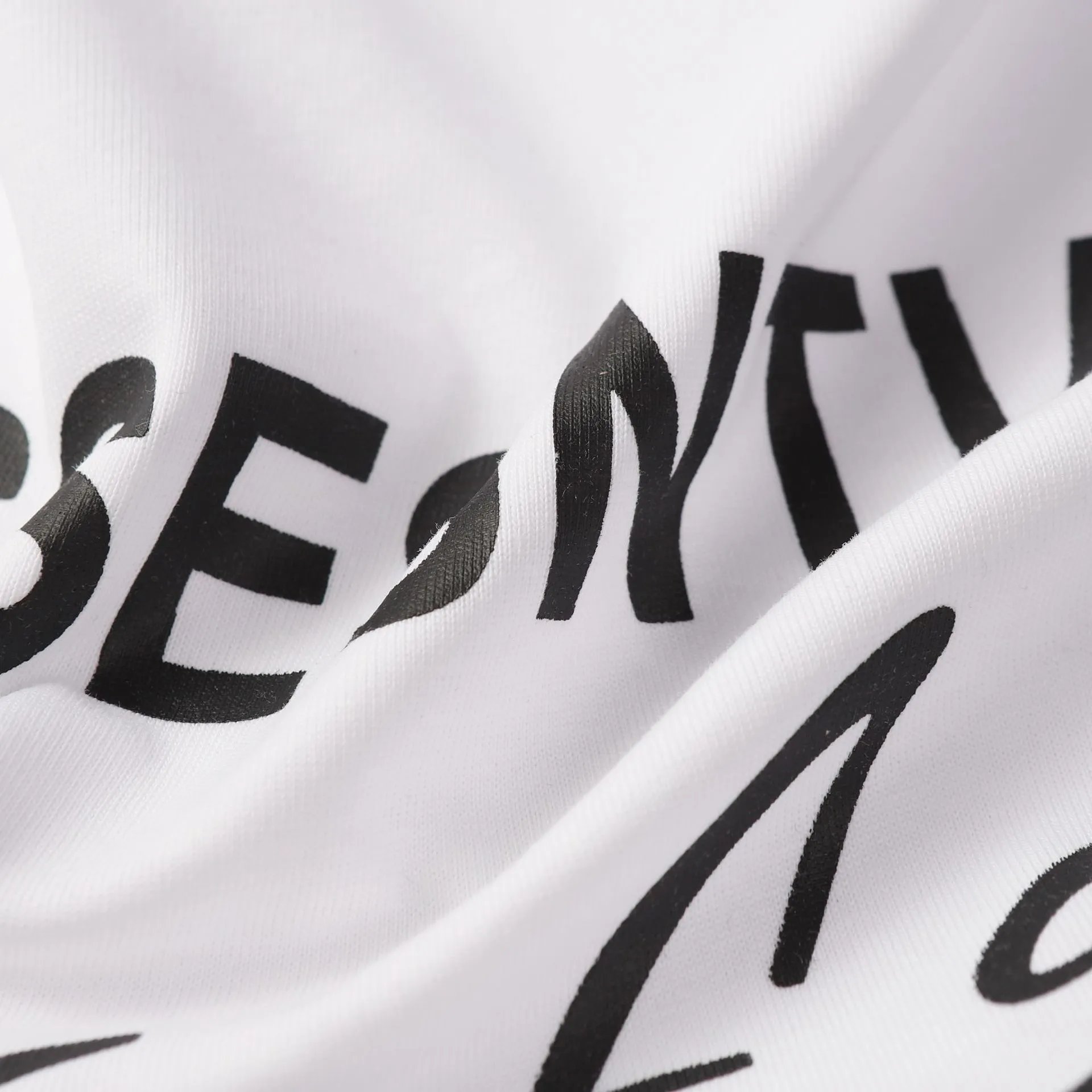 Cotton Streetwear Tee Snow - Gallery Image 11 - Detailed View