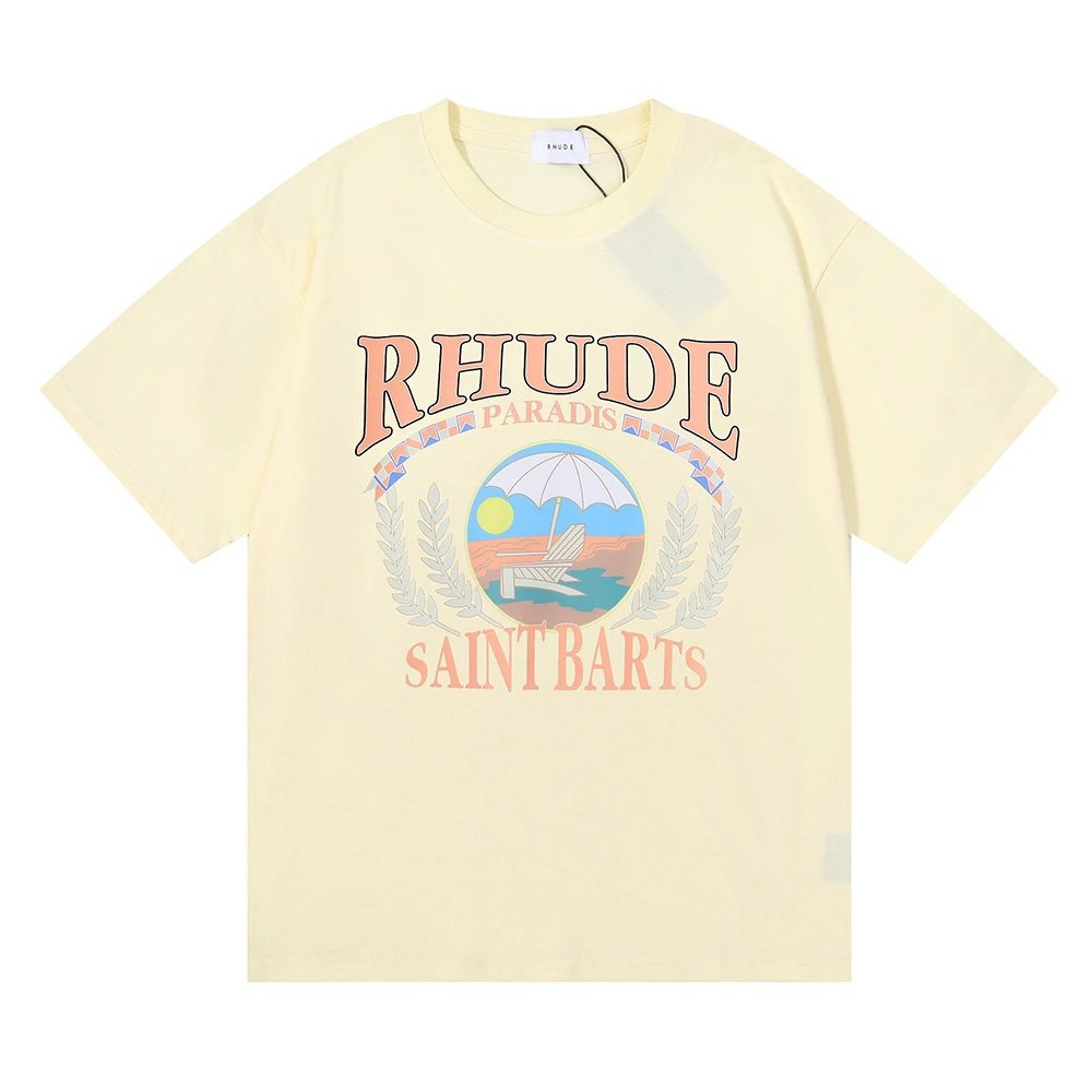 Rhude Paradise Tee Multicolor - Gallery Image 2 - Detailed View