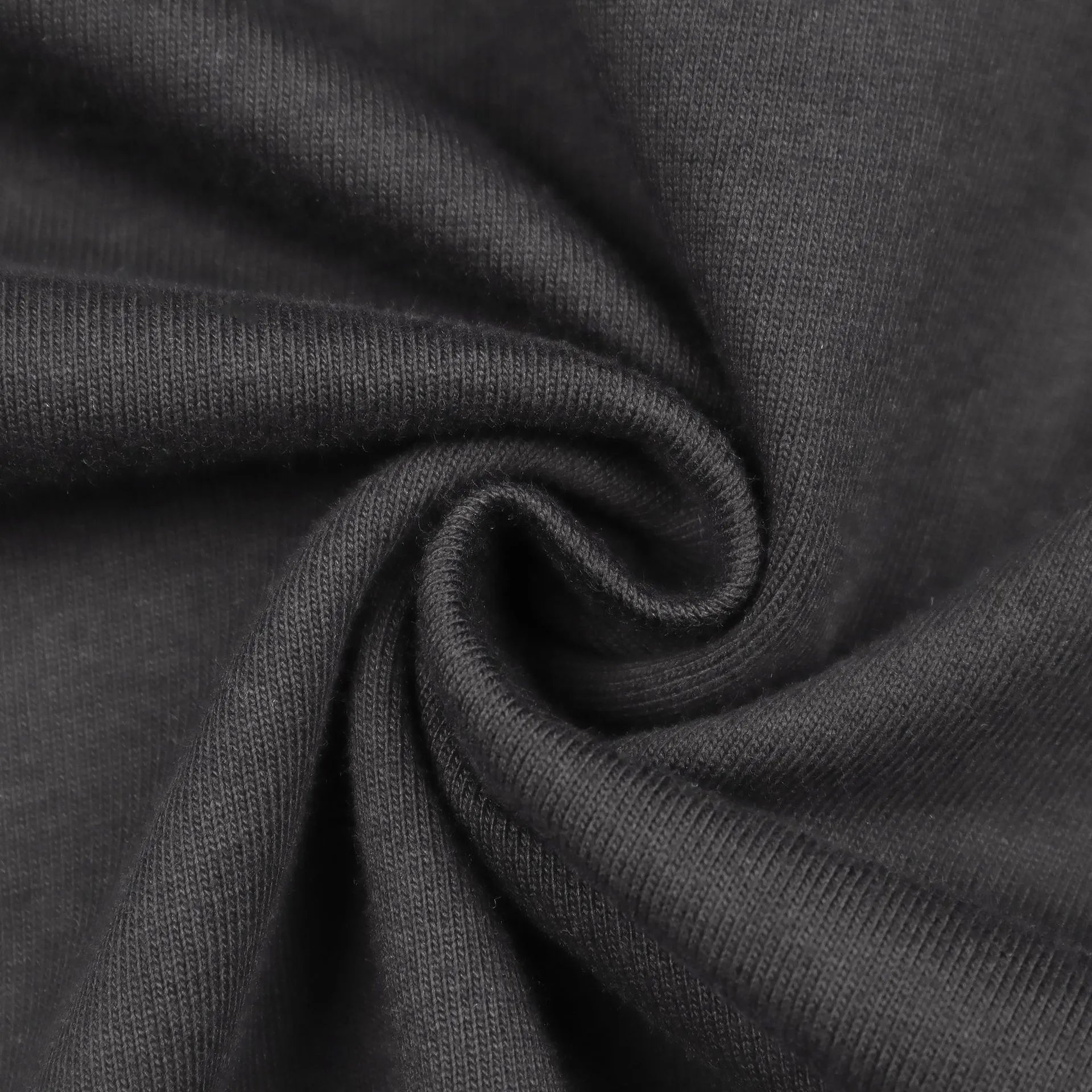 22SS Gothic Crystal Letter Oversized T-Shirt Ebony Black - Gallery Image 11 - Detailed View