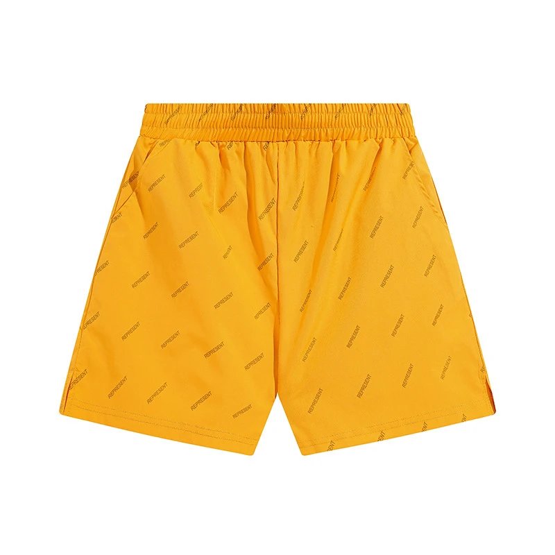 Represent Logo Print Shorts Multicolor - Gallery Image 4 - Detailed View