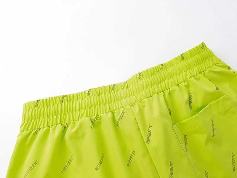 Represent Logo Print Shorts Multicolor - Gallery Image 8 - Detailed View