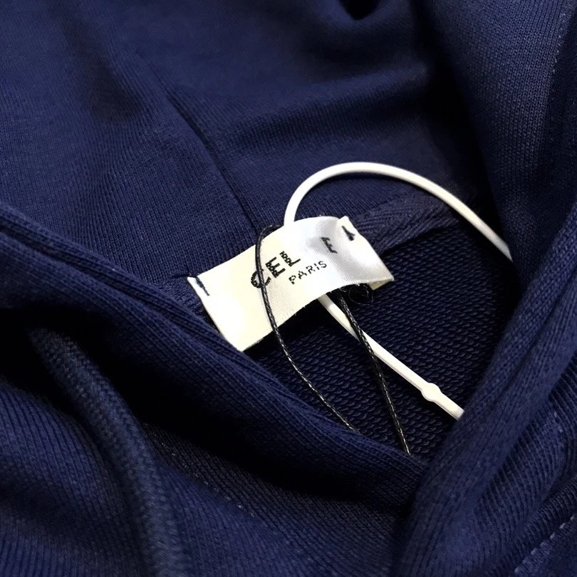 CEL Navy Blue Anchor Hoodie - Gallery Image 5 - Detailed View