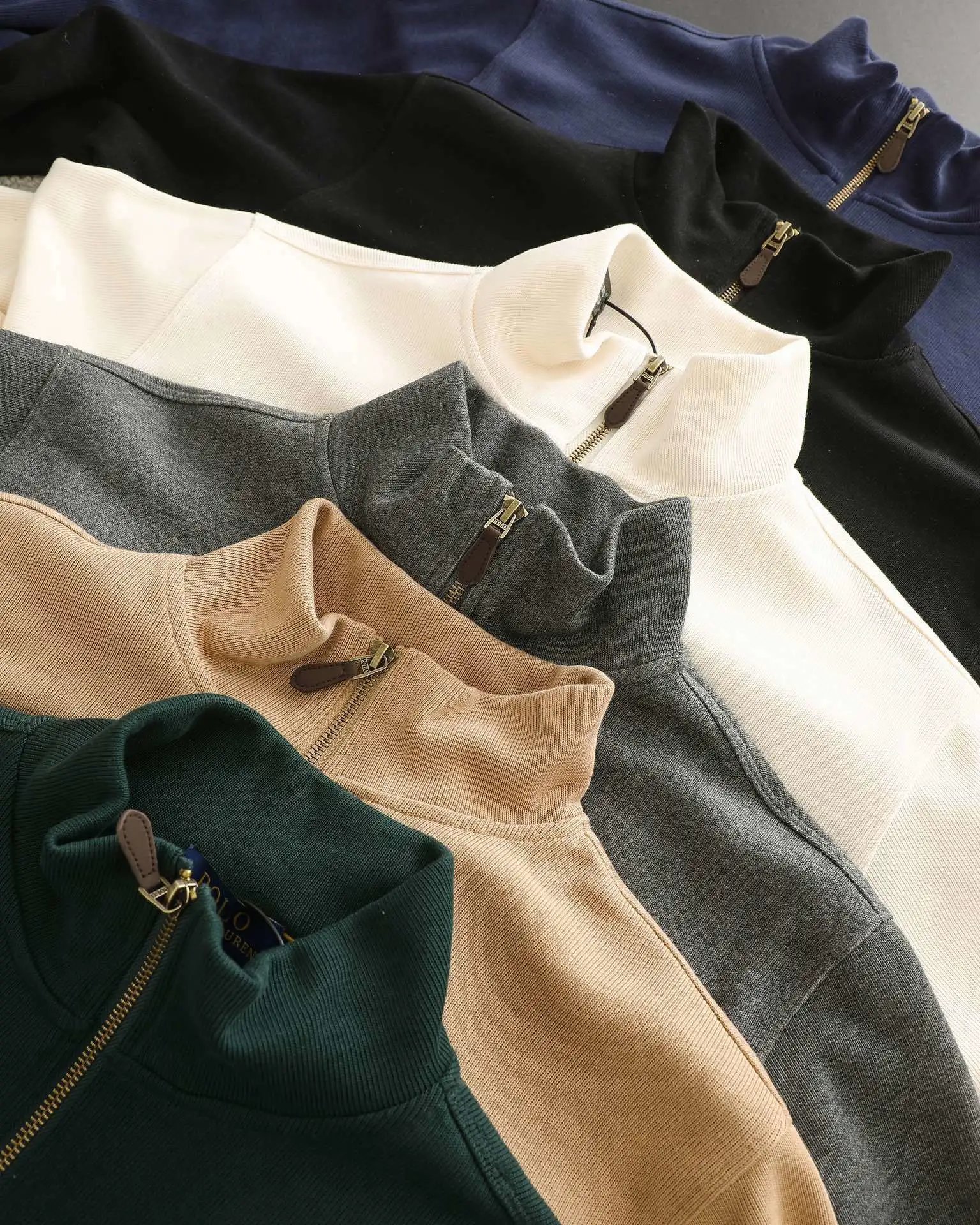 Ralph Lauren Half-Zip Knit Sweater MultiColor - Gallery Image 12 - Detailed View