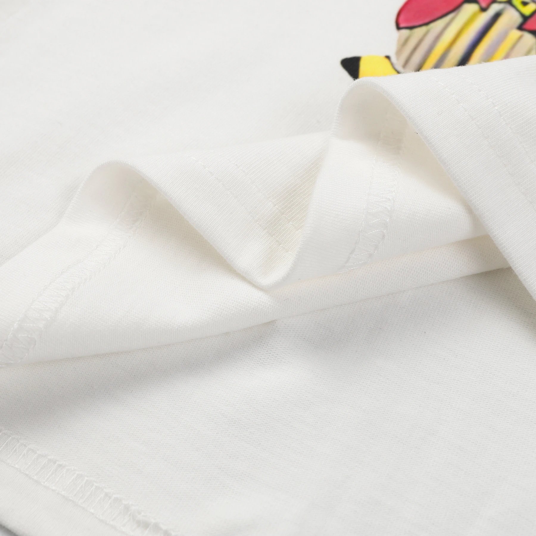 Cartoon Graphic Tee Ivory - Gallery Image 5 - Detailed View