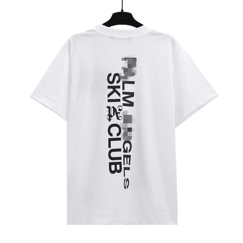 Streetwear Cotton Logo Print T-Shirt Ivory White - Gallery Image 4 - Detailed View