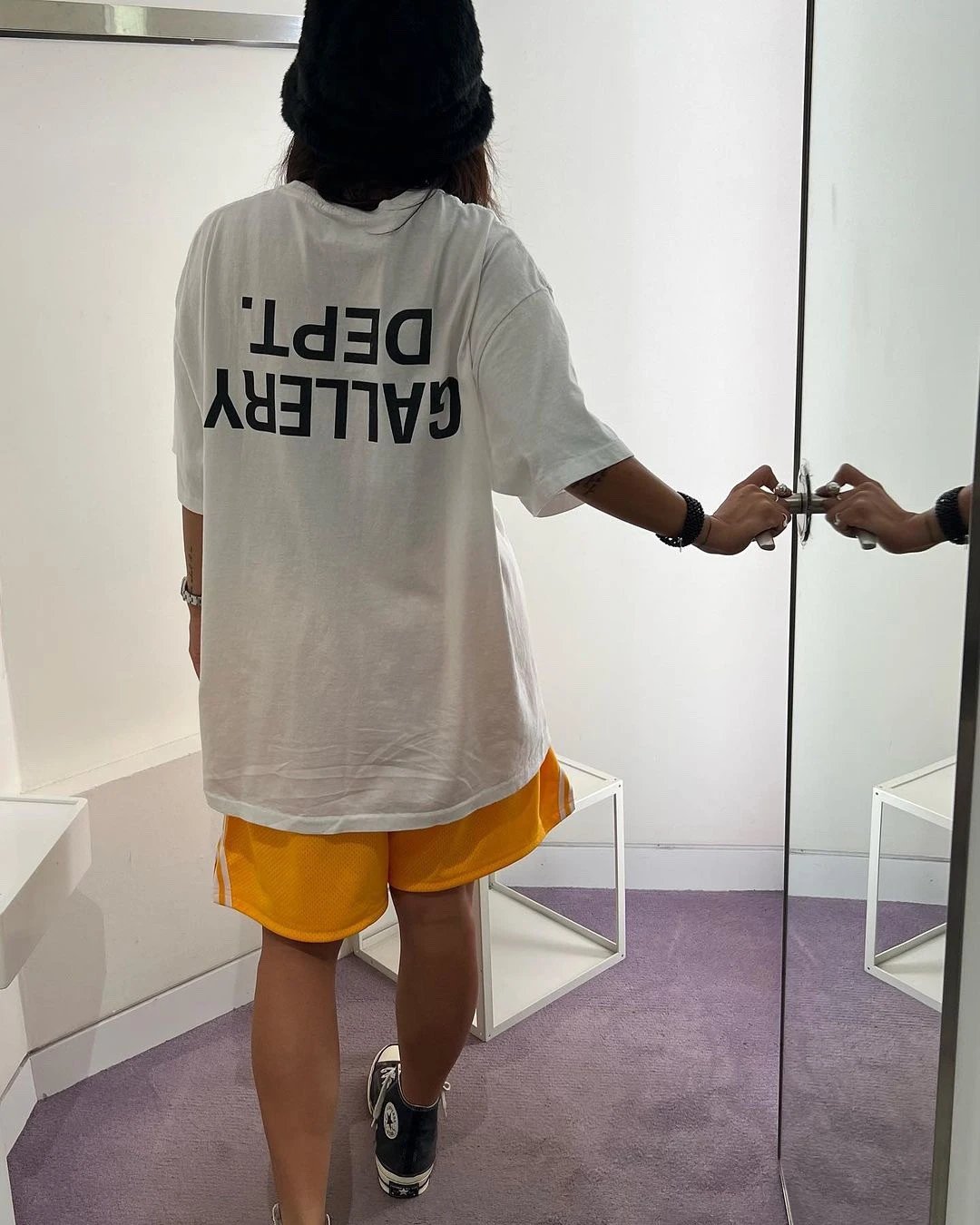 Gallery Dept Reversed T-Shirt Multi-Color - Gallery Image 14 - Detailed View