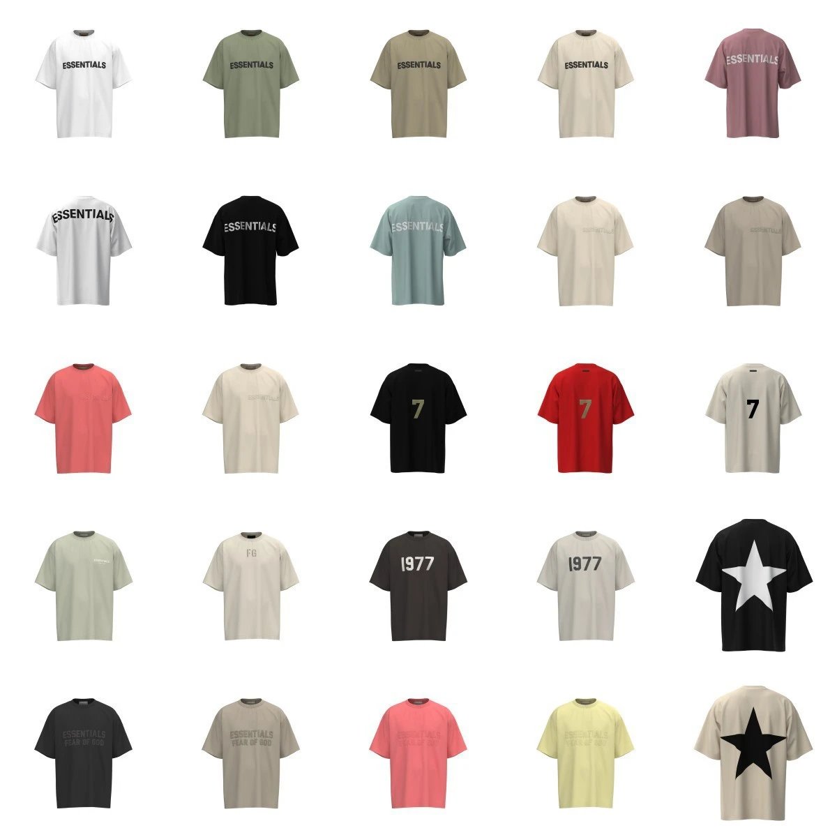 High-Street Graphic Tee in Ecru - Gallery Image 1 - Detailed View