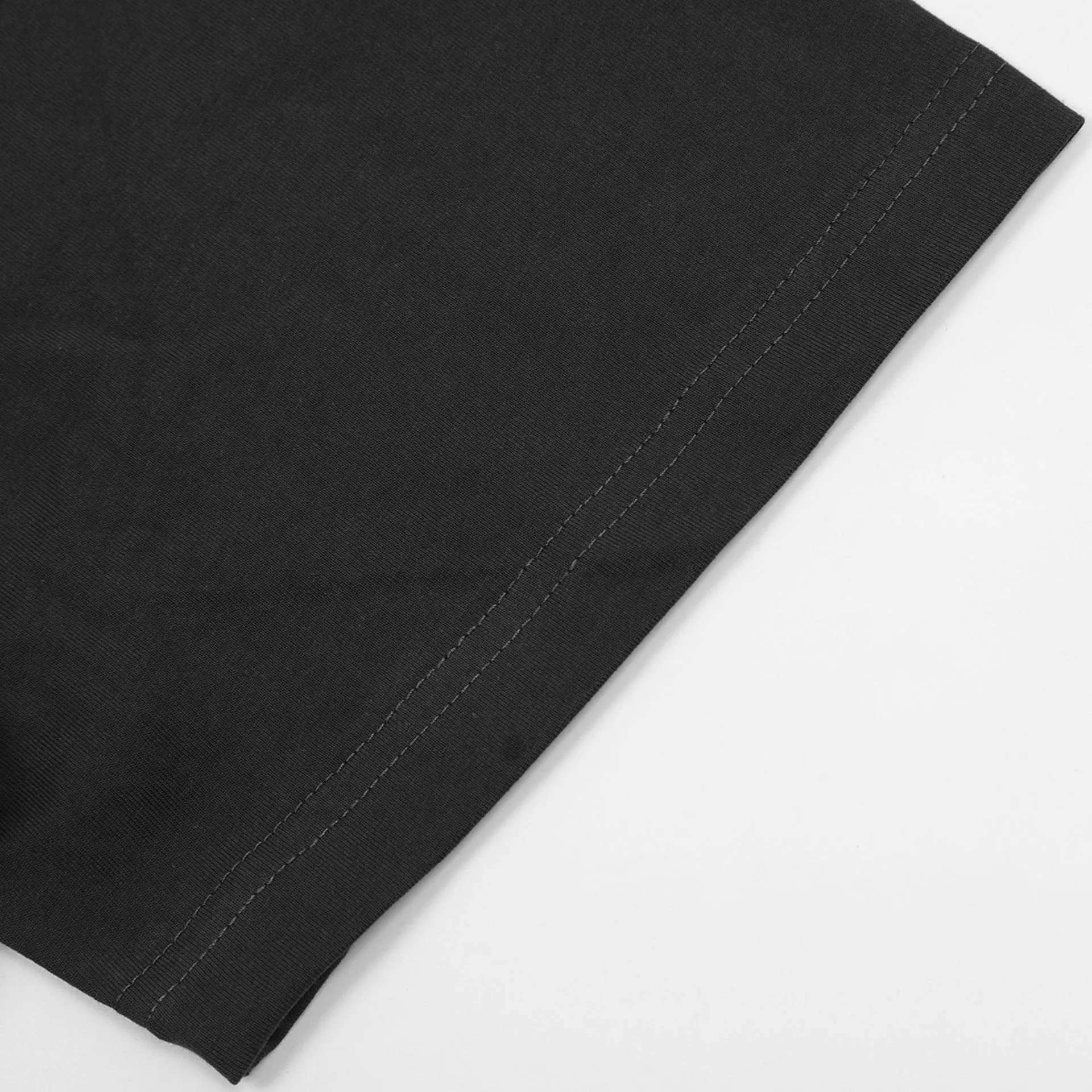 Street Eagle Graphic Cotton Tee Midnight Black - Gallery Image 11 - Detailed View