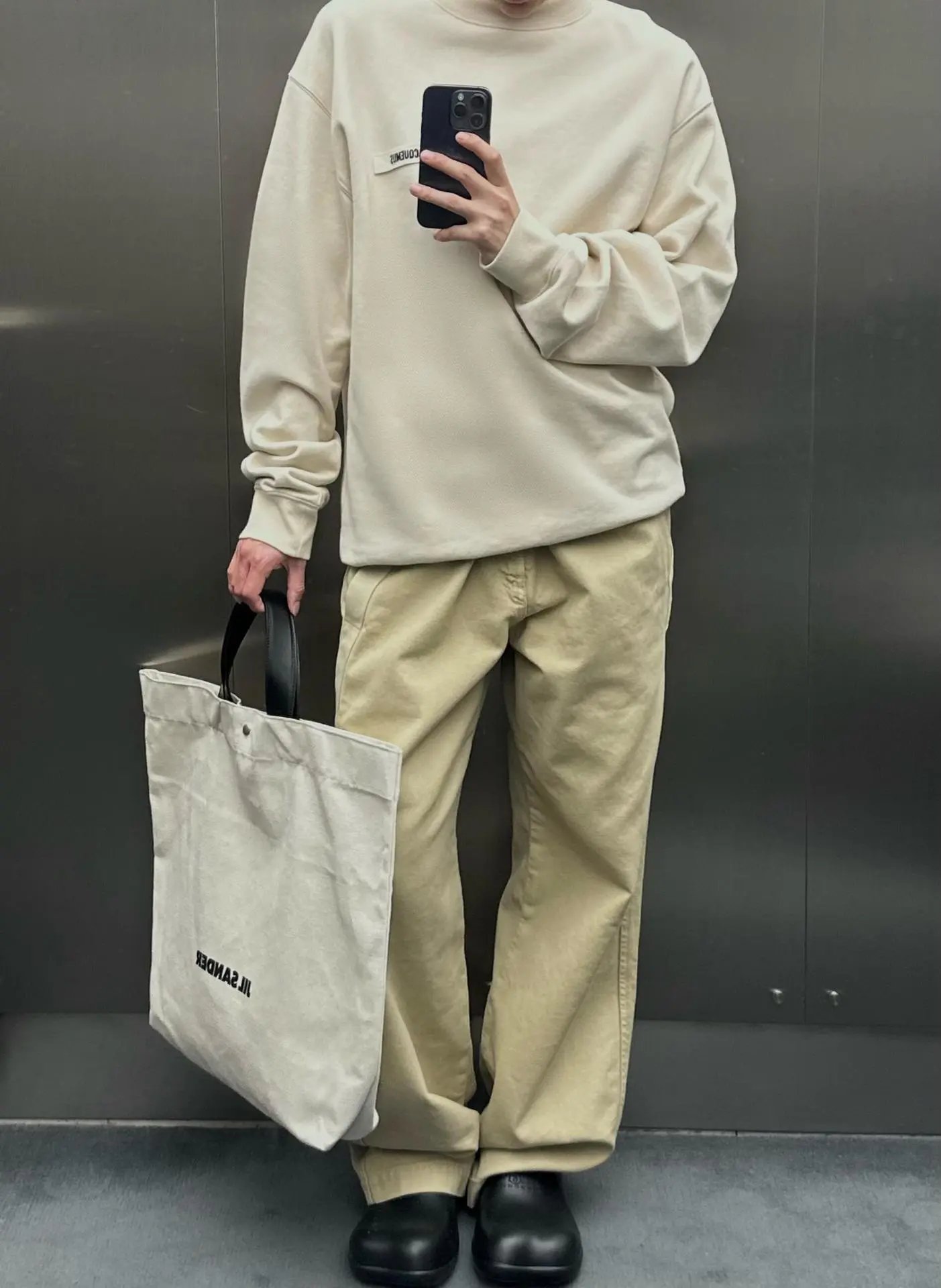 Jacquemus Logo Embroidered Sweatshirt Multicolor - Gallery Image 7 - Detailed View