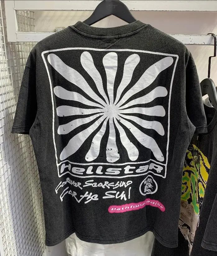 Hellstar Washed T-Shirt Multi - Gallery Image 11 - Detailed View