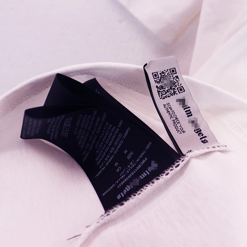 Street Flame Letter Tee Black Ivory - Gallery Image 8 - Detailed View