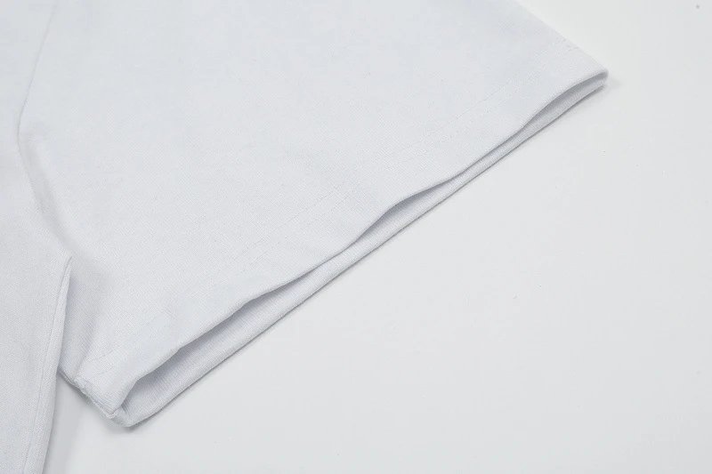 Street Graphic Cotton Tee Ivory - Gallery Image 8 - Detailed View