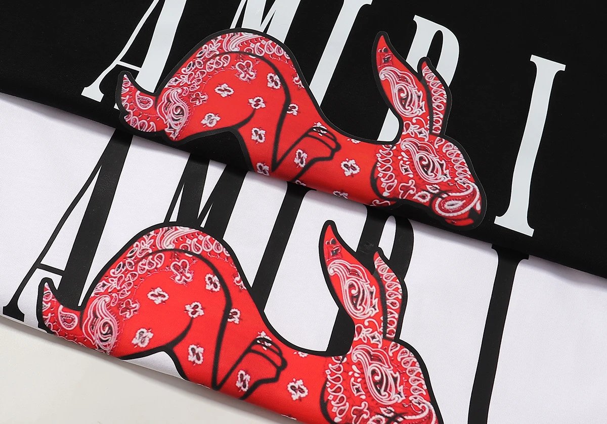 Amiri Logo Tee Multicolor - Gallery Image 12 - Detailed View