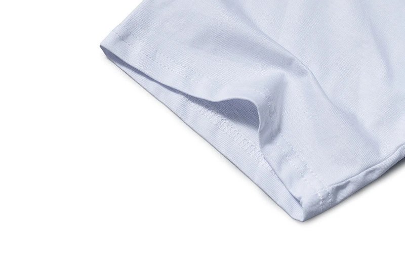 Graphic Print Tee Azure - Gallery Image 7 - Detailed View