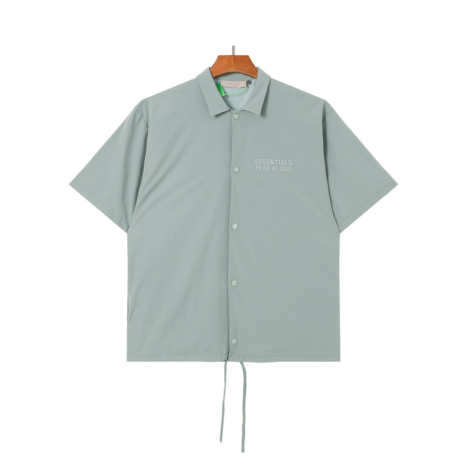 Short Sleeve Shirt Quick-dry Smoky Quartz - Gallery Image 2 - Detailed View