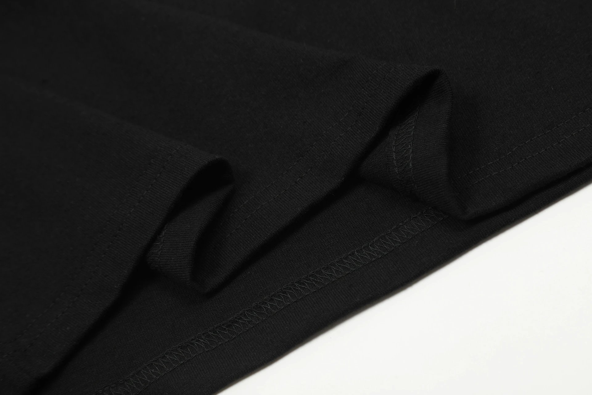 Graphic Handprint Streetwear Tee Burnt Orange - Gallery Image 13 - Detailed View