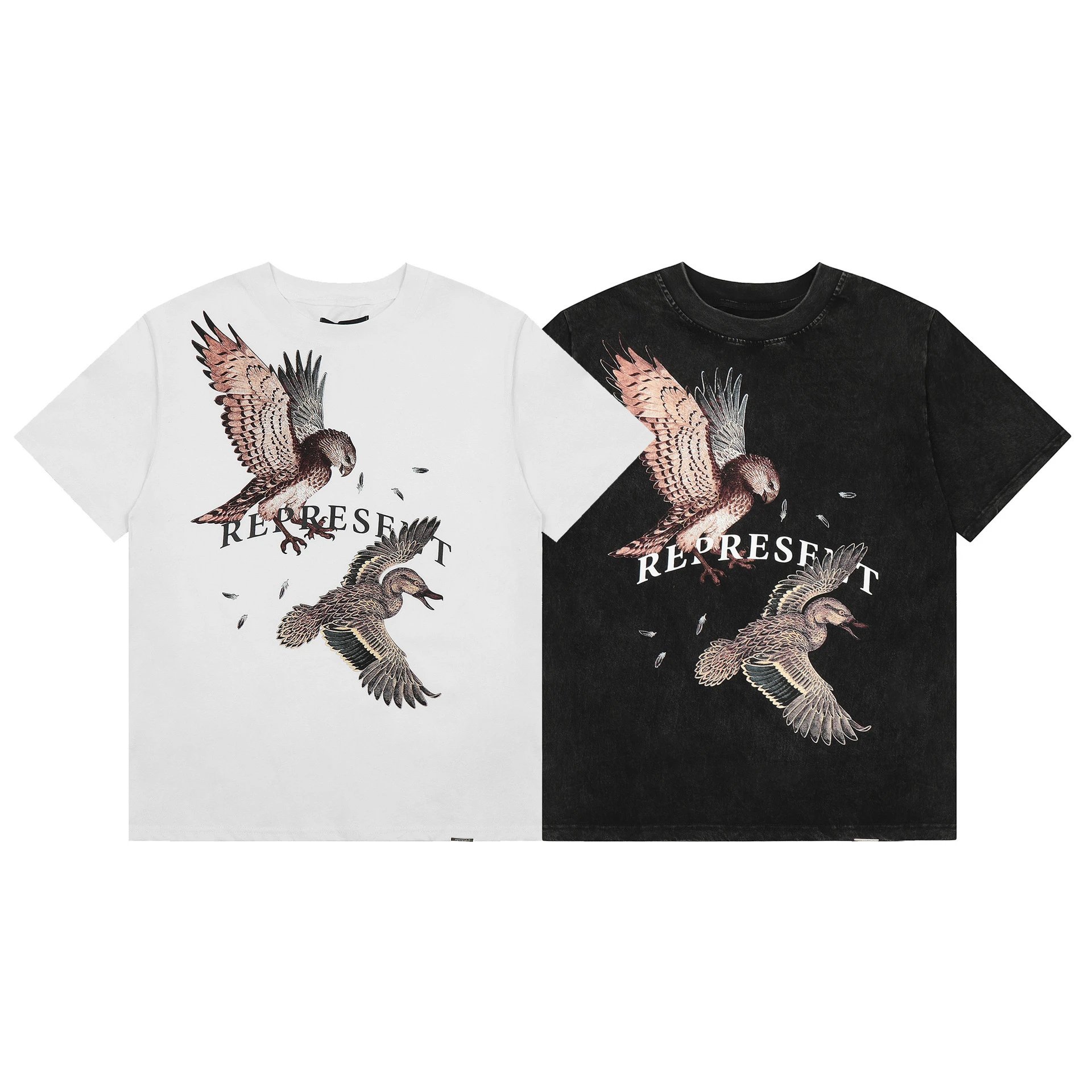 Represent Hunting Eagle Tee Black/White - Related Product - Cnfans