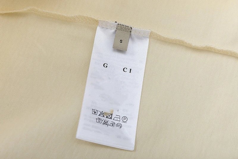 Casual Cotton Animal Print Tee Top Ivory - Gallery Image 10 - Detailed View