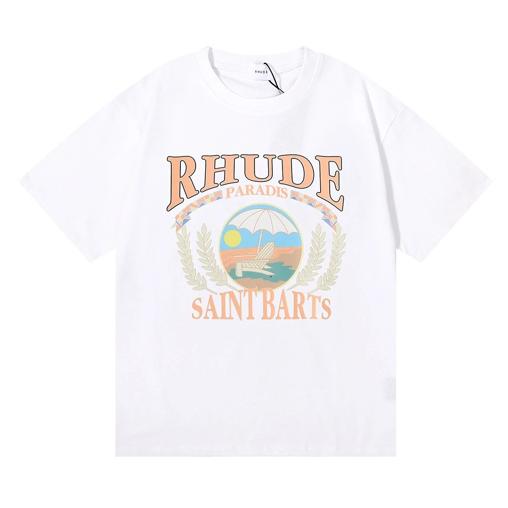 Rhude Paradise Tee Multicolor - Gallery Image 3 - Detailed View
