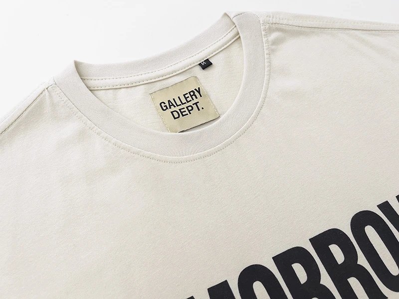 Gallery Dept Beige Graphic Tee - Gallery Image 6 - Detailed View