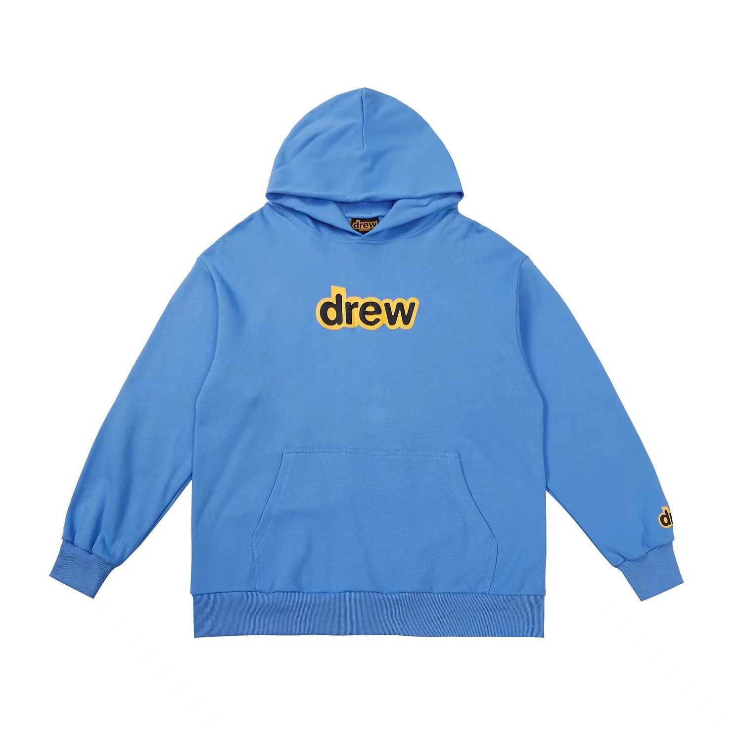 Unisex Cotton Logo Hoodie Sky Blue - Related Product - Cnfans